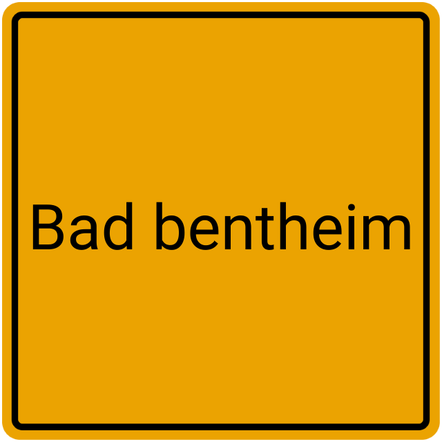 Meldebestätigung Bad Bentheim
